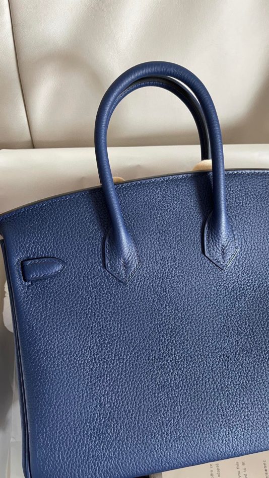 Hermès Birkin Sapphire bleu Togo — réplique – Image 4