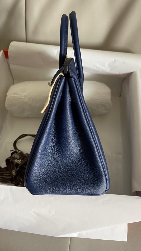 Hermès Birkin Sapphire bleu Togo — réplique – Image 7