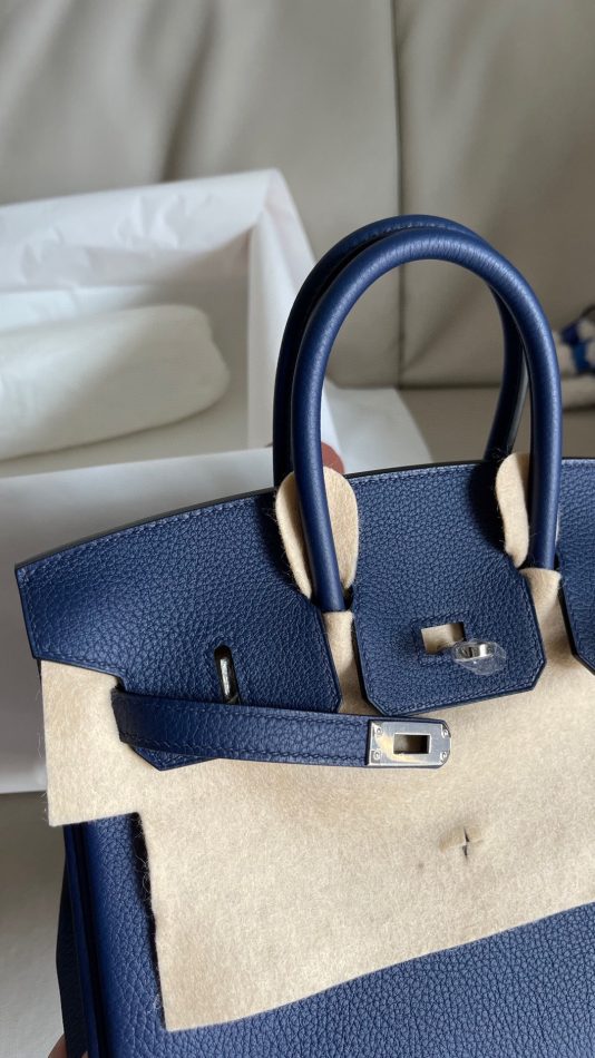 Hermès Birkin Sapphire bleu Togo — réplique – Image 8