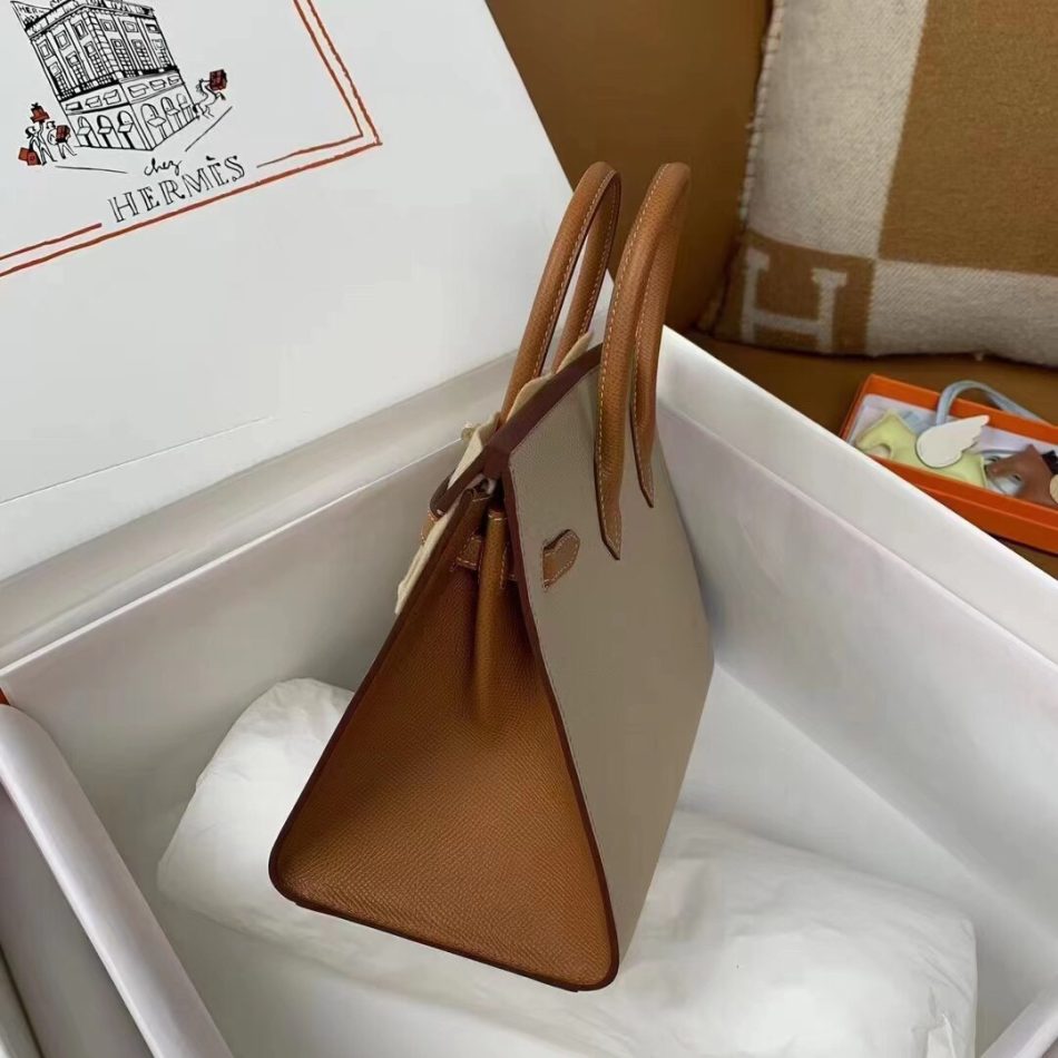 Hermès Birkin Trench marron Frosted — réplique – Image 5