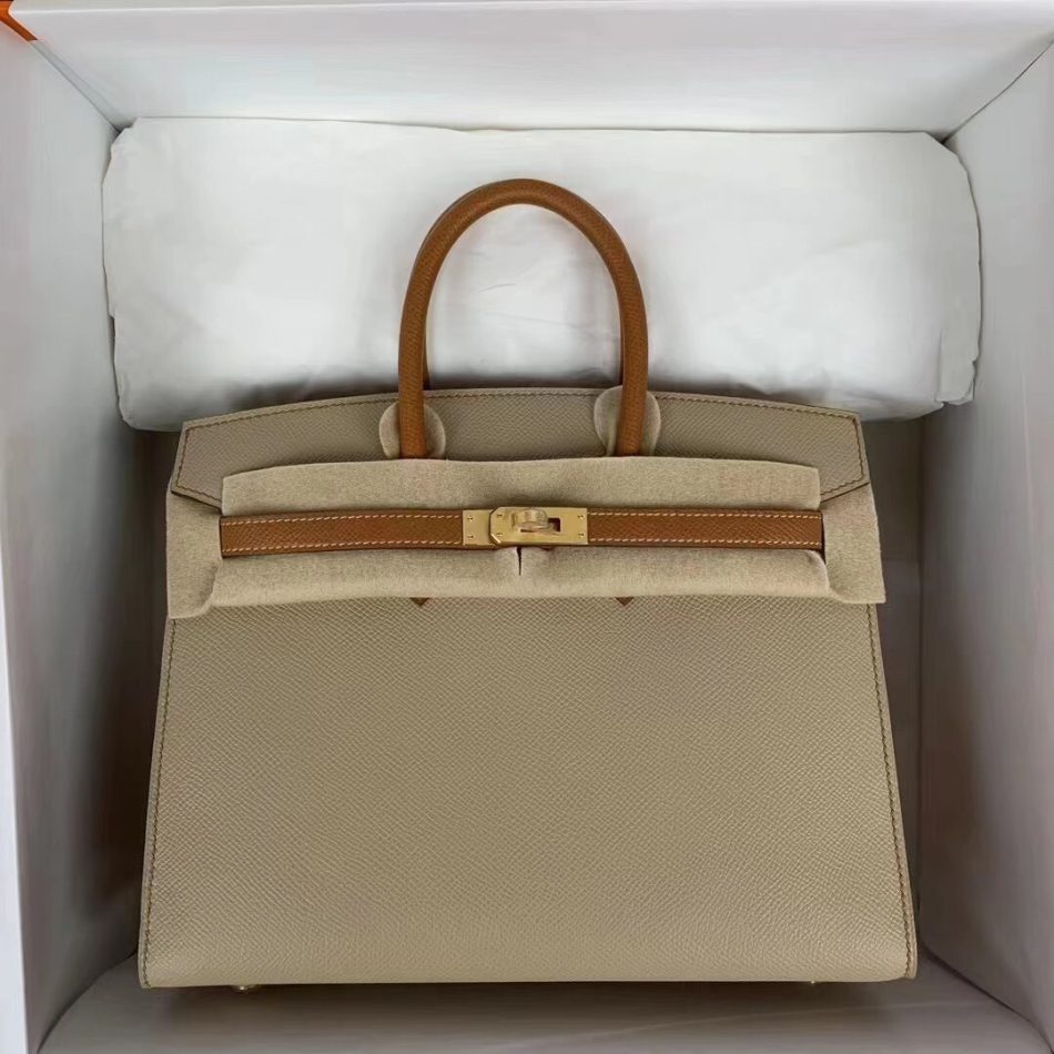 Hermès Birkin Trench marron Frosted — réplique – Image 7
