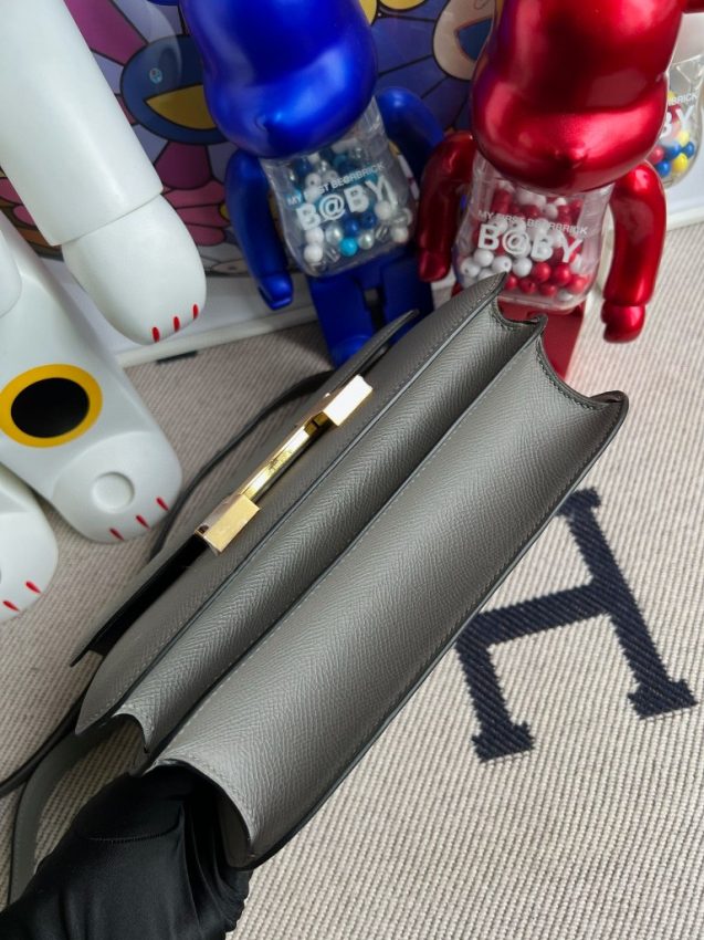 Hermès Constance 18Cm gris — réplique – Image 3