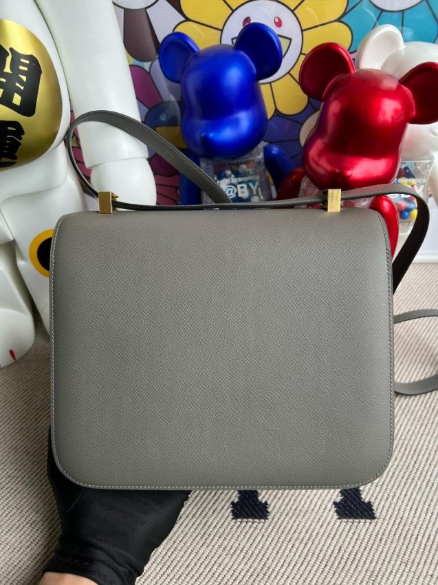 Hermès Constance 18Cm gris — réplique – Image 4
