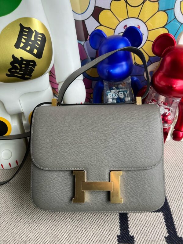 Hermès Constance 18Cm gris — réplique – Image 6