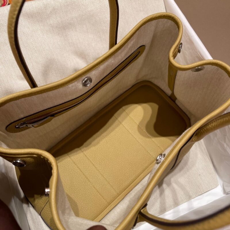 Hermès Garden Party 30Cm Cardamon gris — réplique – Image 2