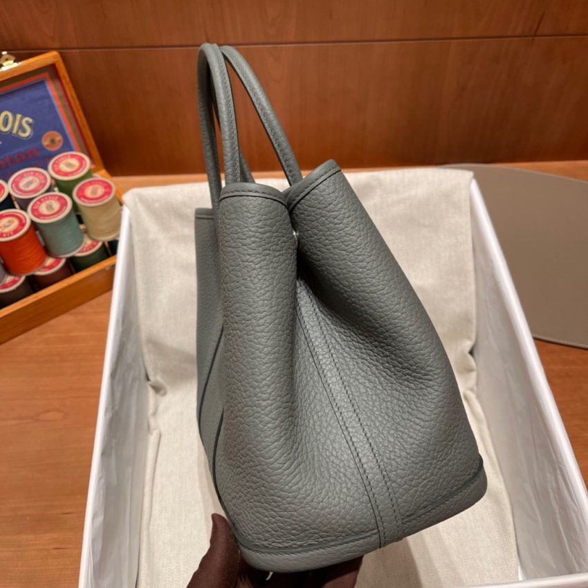 Hermès Garden Party 30Cm Vert Amande — réplique – Image 3
