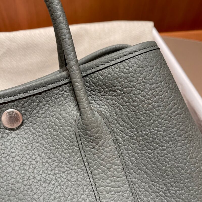 Hermès Garden Party 30Cm Vert Amande — réplique – Image 4
