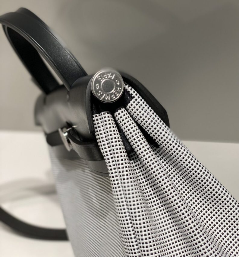 Hermès Herbag 31Cm blanc — réplique - Image 7