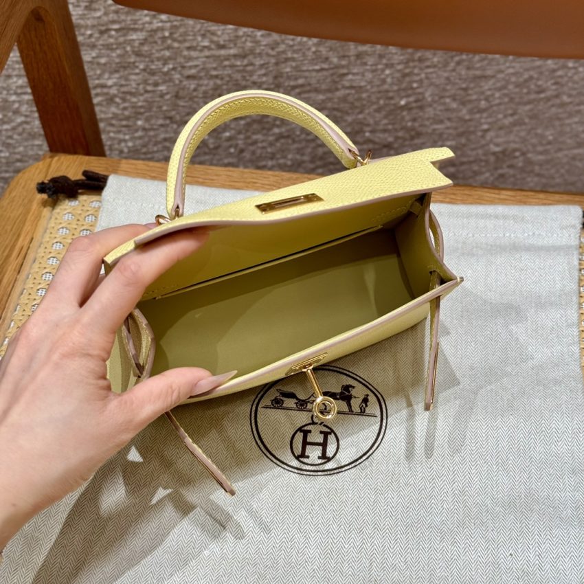 Hermès Kelly Jaune Poussin — réplique – Image 13