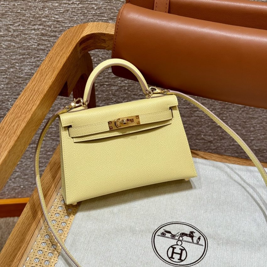 Hermès Kelly Jaune Poussin — réplique – Image 4