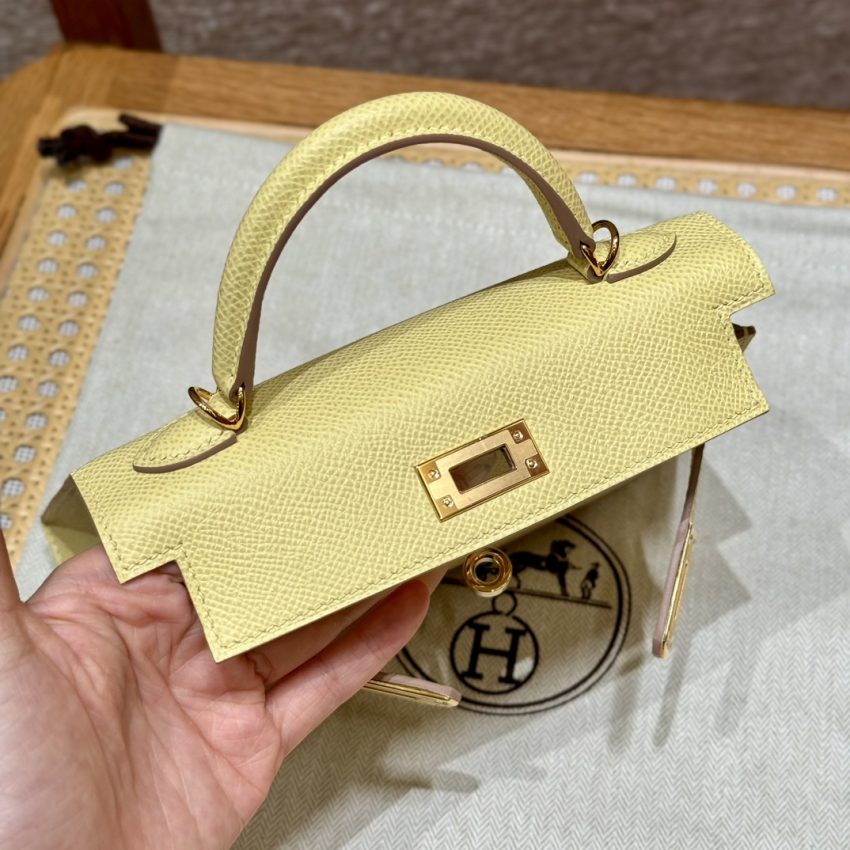 Hermès Kelly Jaune Poussin — réplique – Image 6