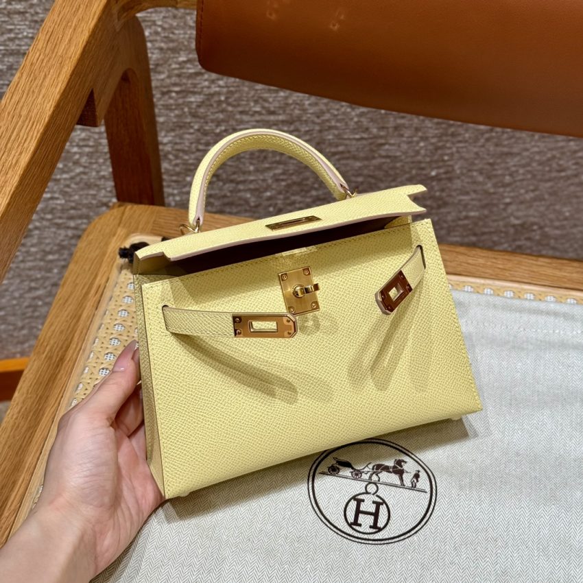 Hermès Kelly Jaune Poussin — réplique – Image 9
