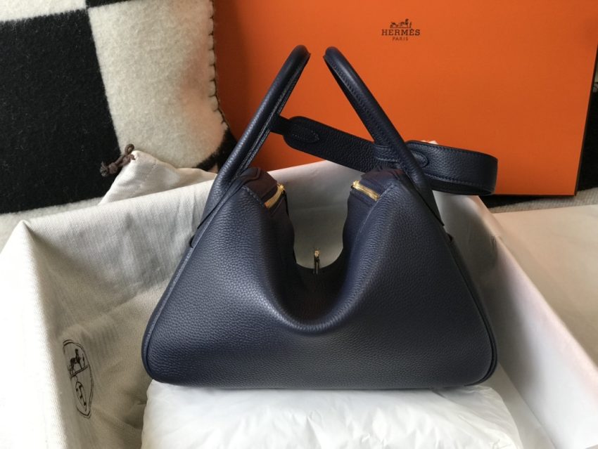 Hermès Lindy Sapphire bleu — réplique – Image 4