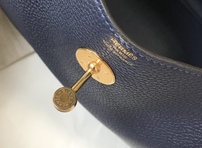 Hermès Lindy Sapphire bleu — réplique – Image 5