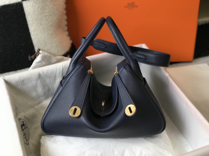 Hermès Lindy Sapphire bleu — réplique – Image 9