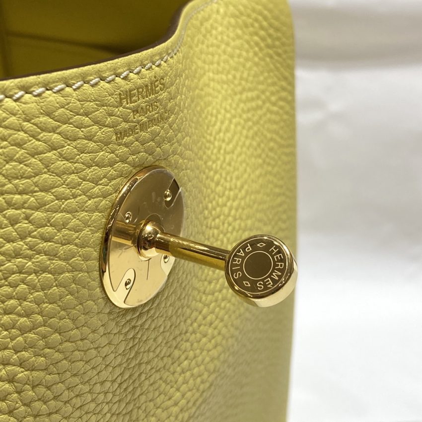 Hermès Lindy jaune — réplique – Image 2