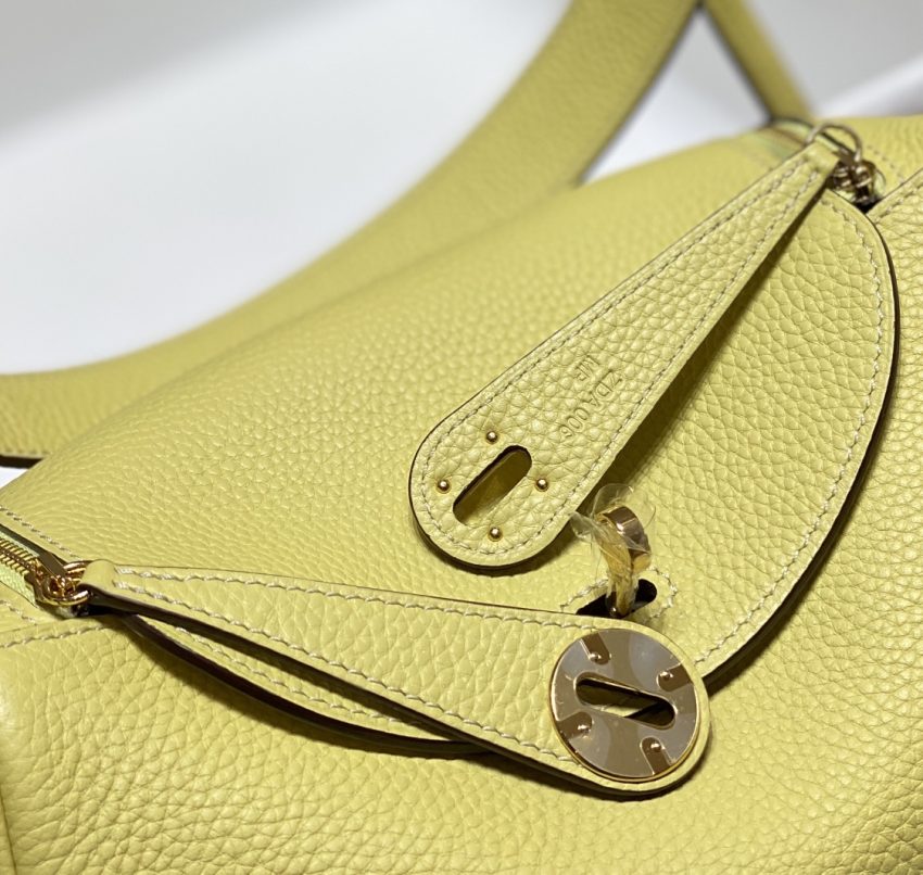 Hermès Lindy jaune — réplique – Image 5