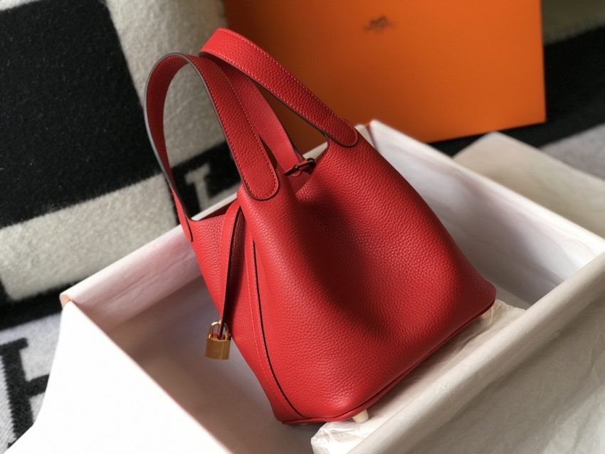 Hermès Picotin Lock rouge — réplique – Image 2
