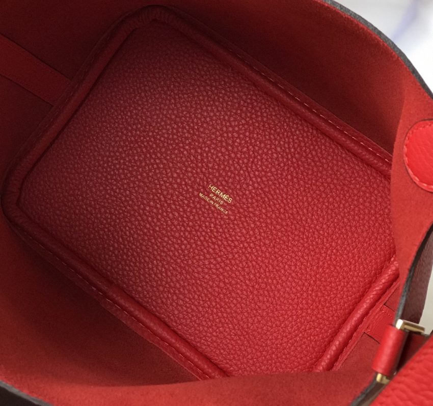 Hermès Picotin Lock rouge — réplique – Image 5