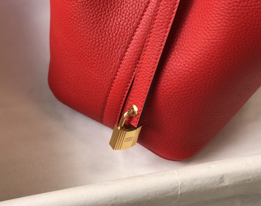 Hermès Picotin Lock rouge — réplique – Image 6