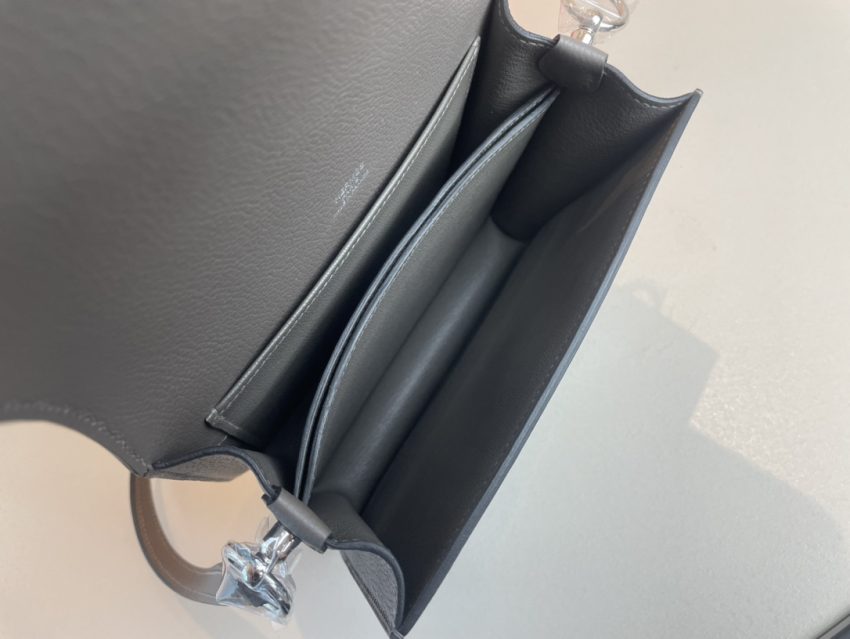 Hermès Sac Roulis gris — réplique – Image 2