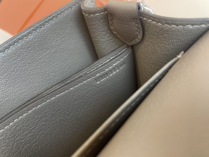 Hermès Sac Roulis gris — réplique – Image 3