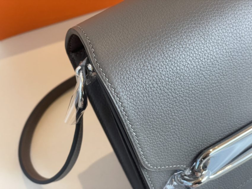 Hermès Sac Roulis gris — réplique – Image 7