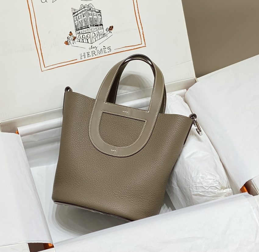 Hermès The Loop Elephant gris — réplique – Image 7