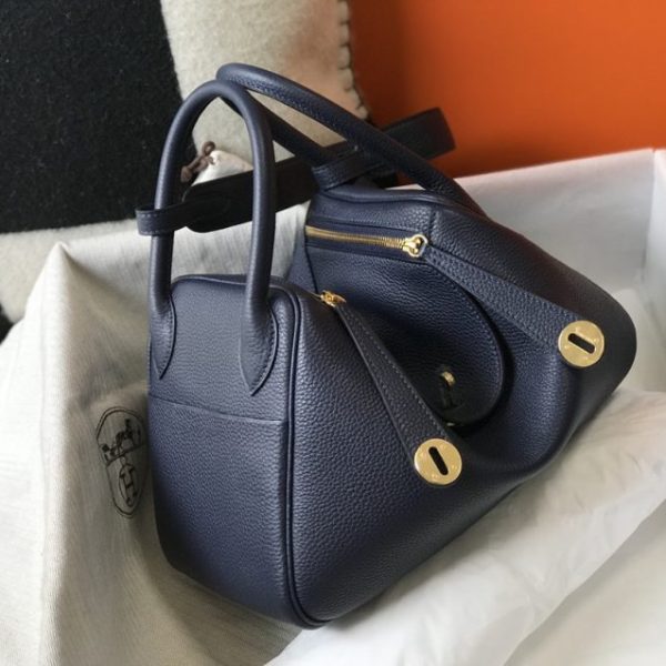 Hermès Lindy Sapphire bleu — réplique