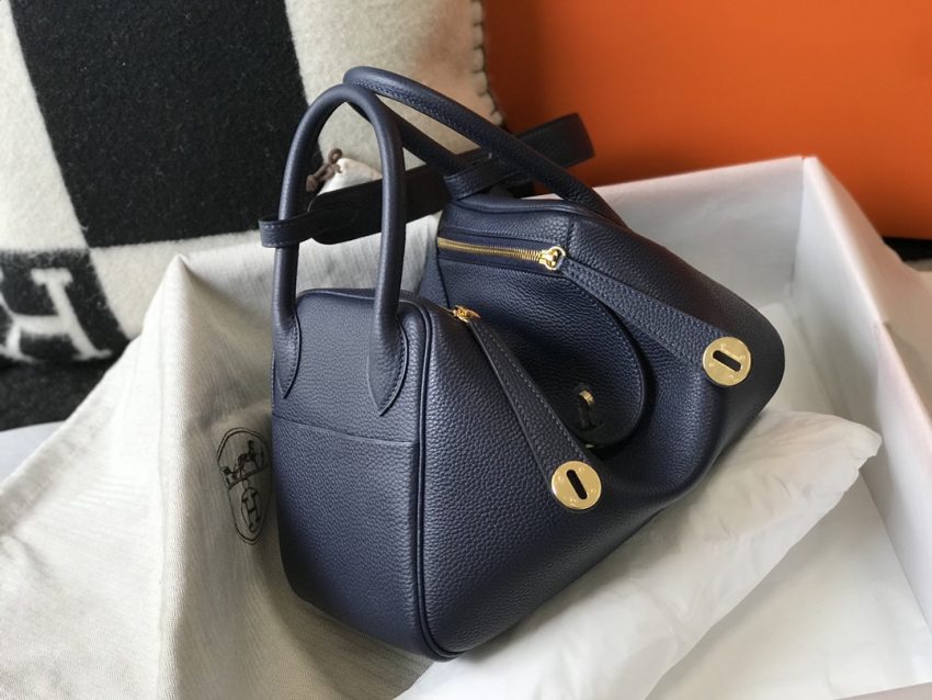 Hermès Lindy Sapphire bleu — réplique