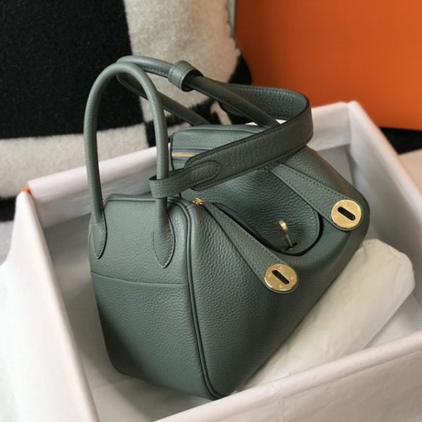 Hermès Lindy Almond vert — réplique