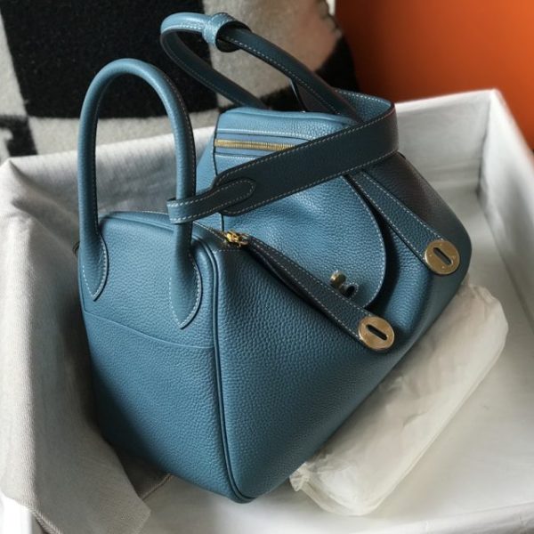 Hermès Lindy bleu — réplique