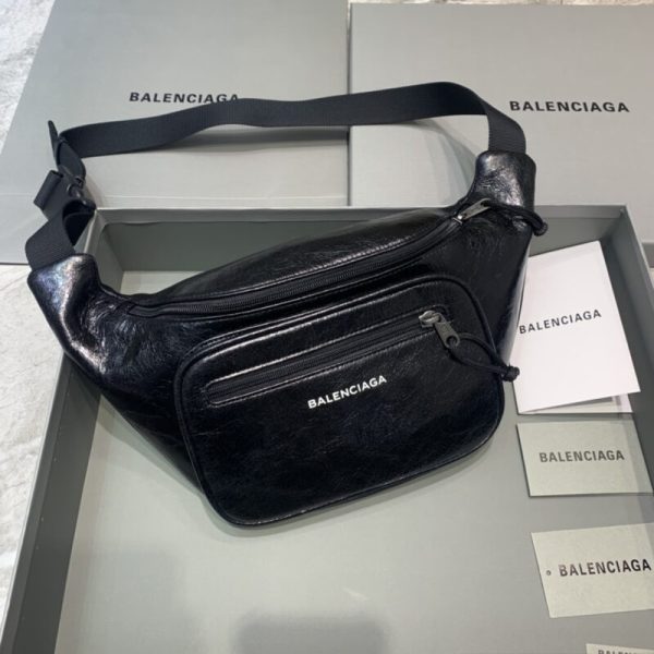 Balenciaga Everyday sac Patent noir — réplique