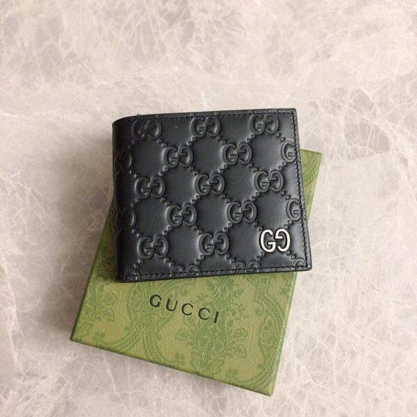 Gucci Marmont GG portefeuille noir — réplique