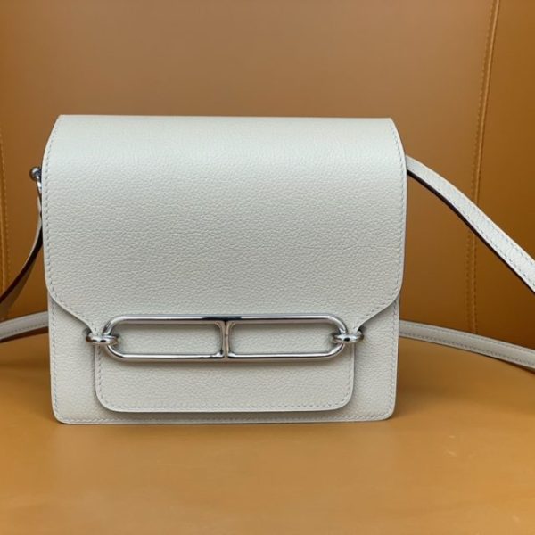 Hermès Sac Roulis blanc — réplique
