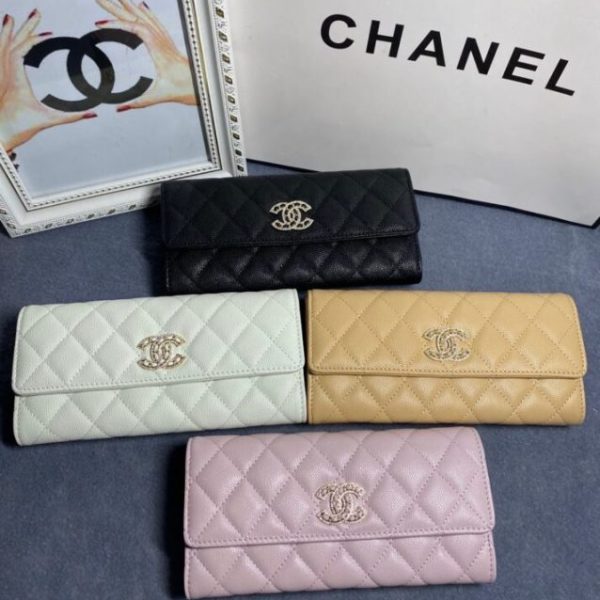 Chanel Long Vertical portefeuille — réplique