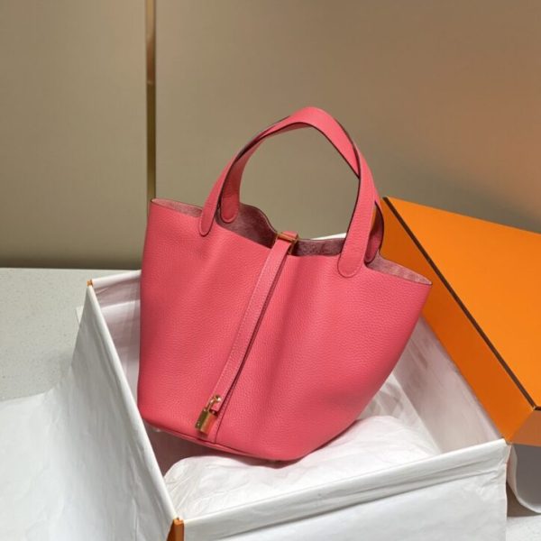 Hermès Picotin Lock rose — réplique