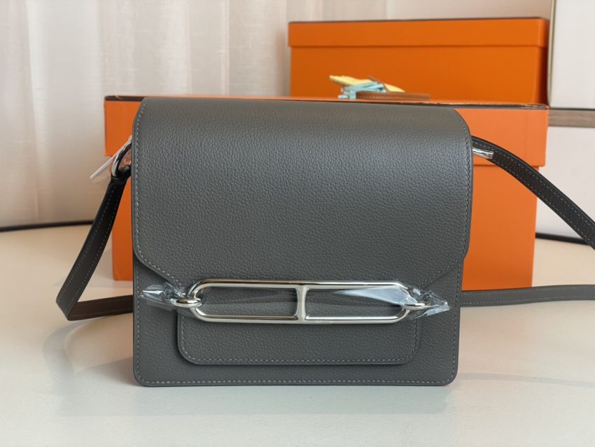 Hermès Sac Roulis gris — réplique