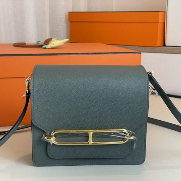 Hermès Sac Roulis Almond vert — réplique
