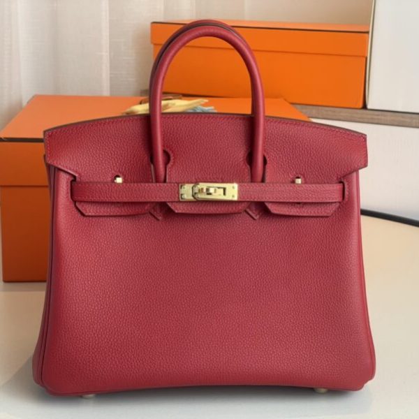 Hermès Birkin rouge — réplique