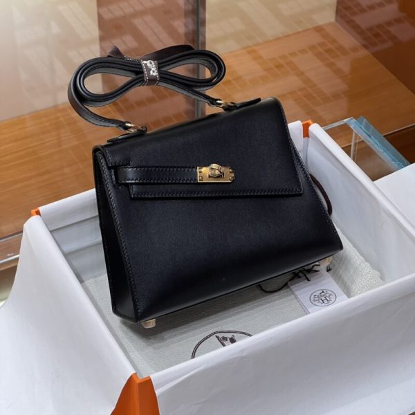 Hermès Kelly Desordre noir — réplique