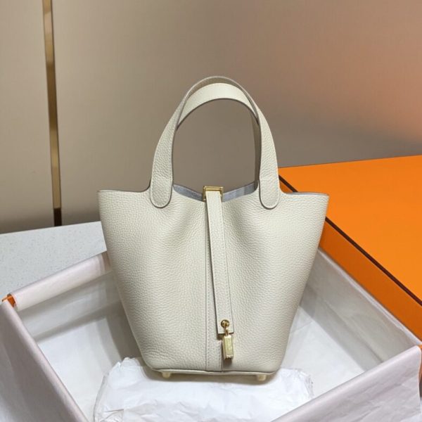 Hermès Picotin Lock blanc — réplique