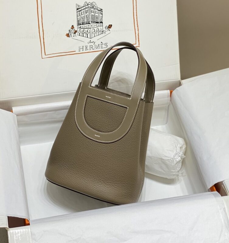Hermès The Loop Elephant gris — réplique