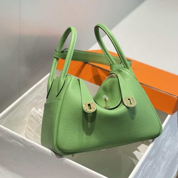 Hermès Lindy Light vert — réplique