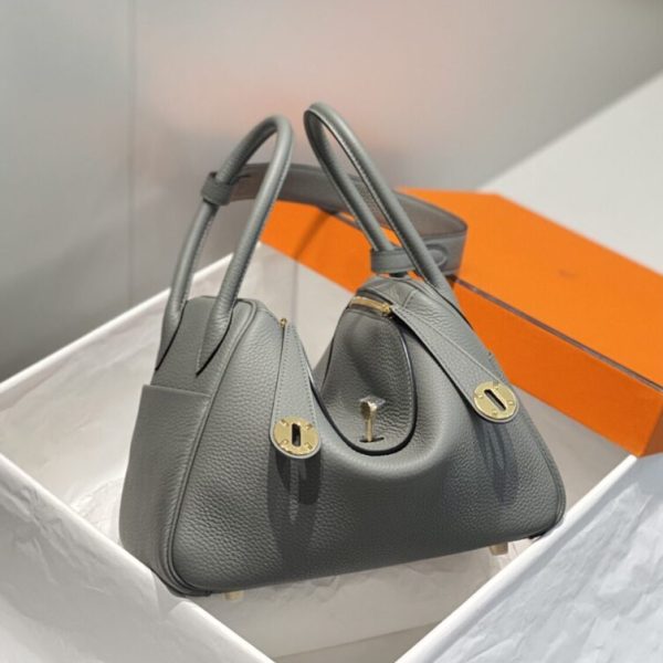 Hermès Lindy Cumulonimbus gris — réplique