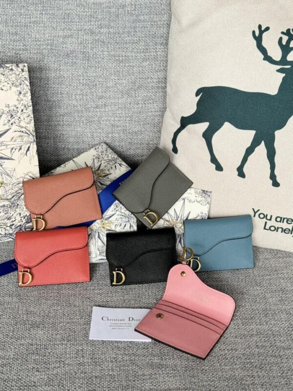 Dior Saddle porte-cartes — réplique