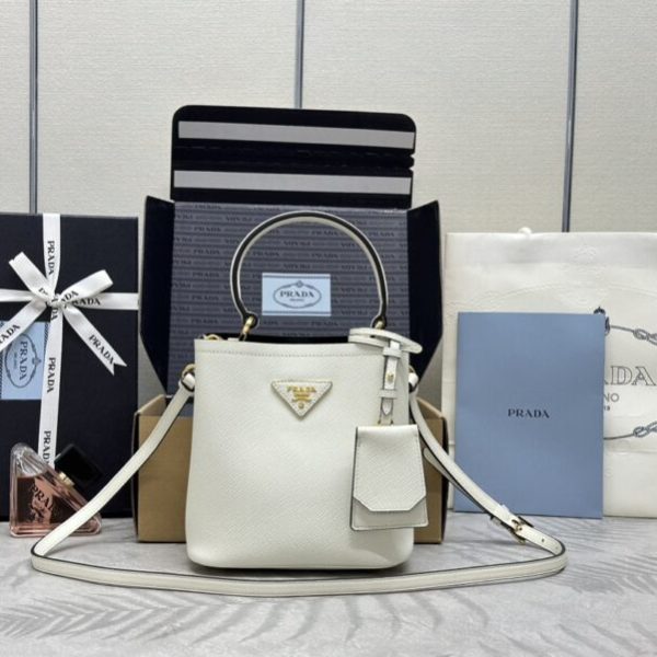 Prada Saffiano Panier mini bucket — réplique