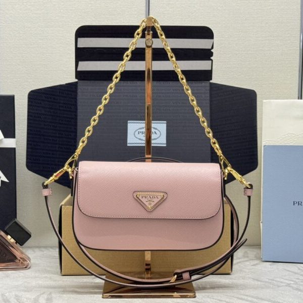 Prada Saffiano Mini sac porté épaule — réplique