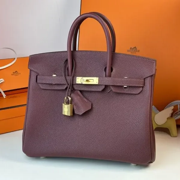 Hermès Birkin Bordeaux — réplique