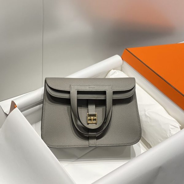 Hermès Halzan Cumulonimbus gris — réplique